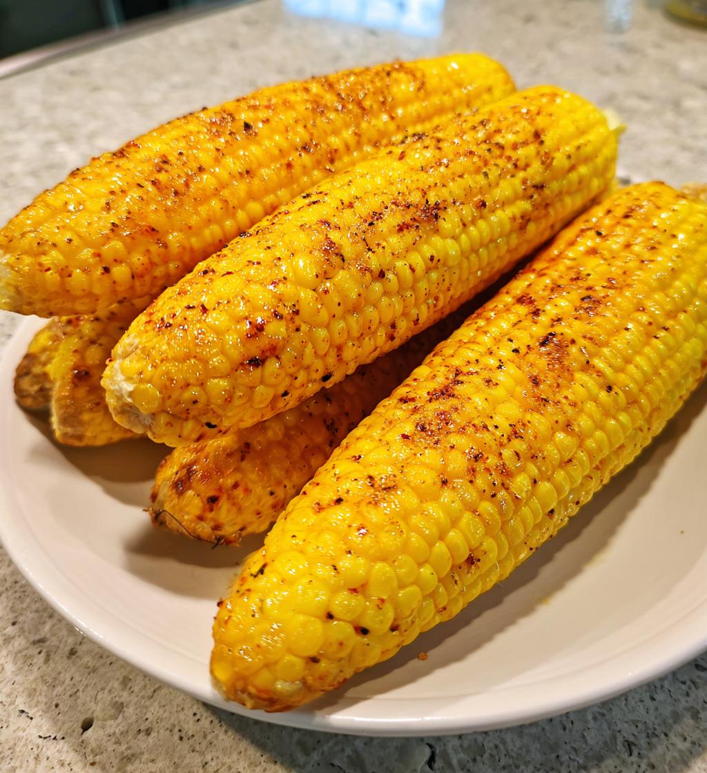 easy oven roasted corn on the cob