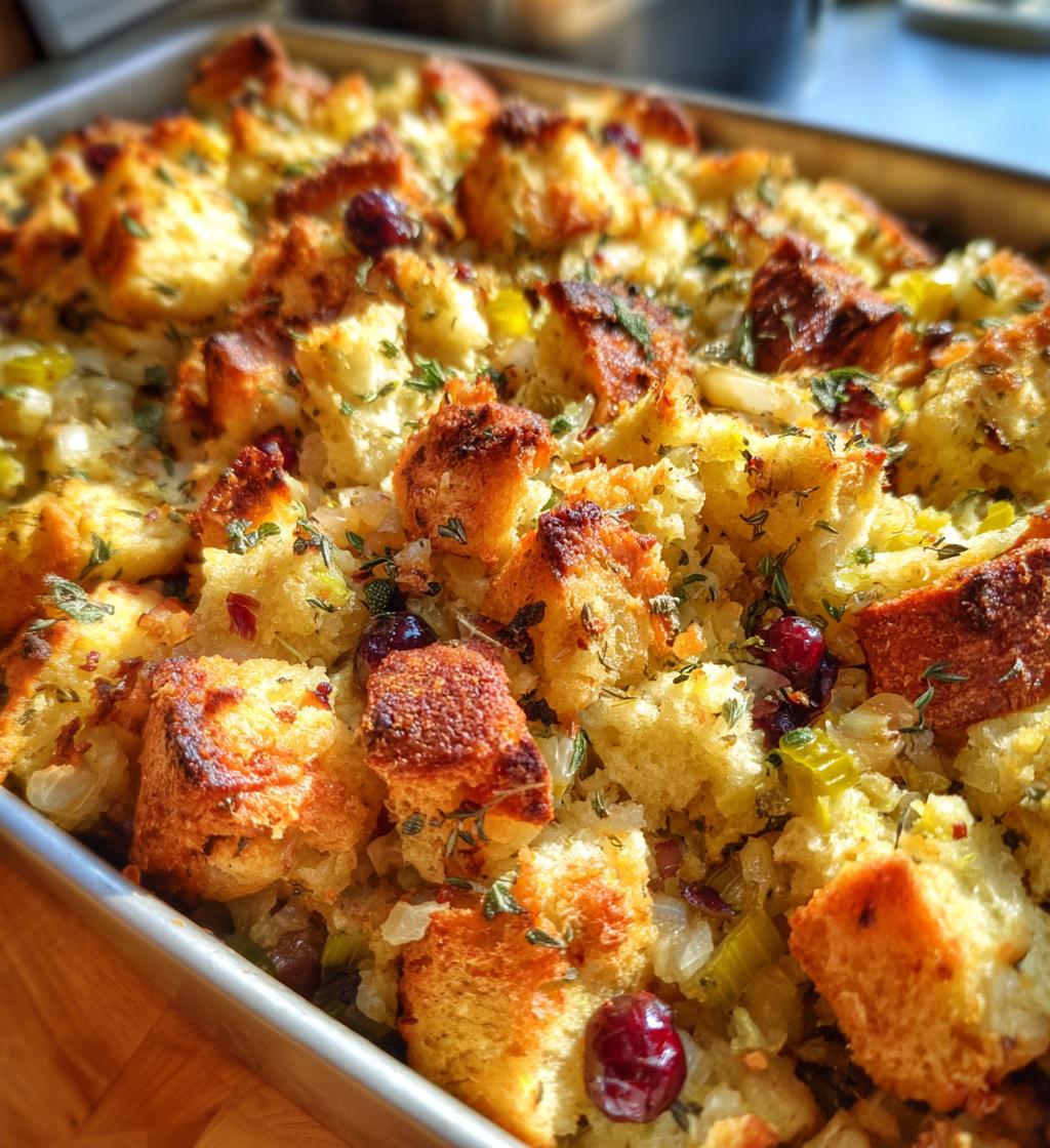 easy thanksgiving stuffing