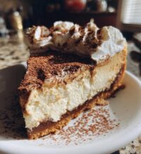 espresso cheesecake dessert