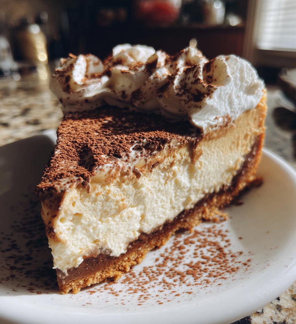 espresso cheesecake dessert
