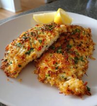 fast and easy parmesan crusted tilapia recipe