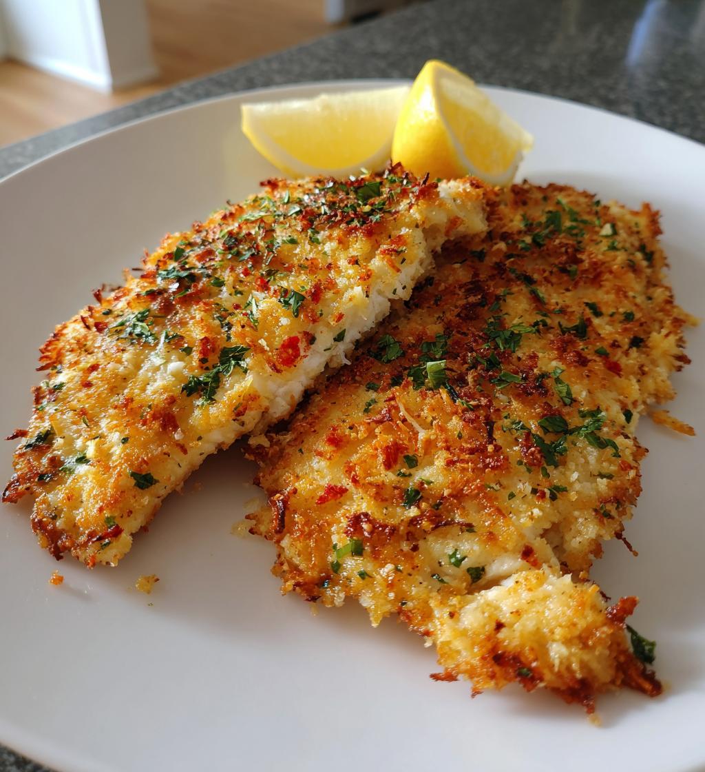 fast and easy parmesan crusted tilapia recipe