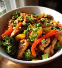 firecracker chicken stir fry