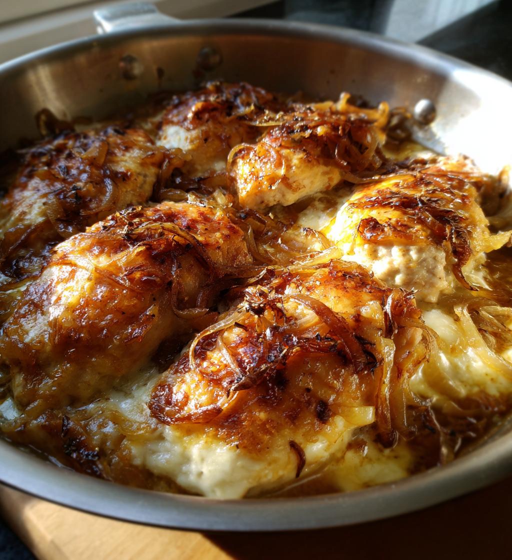 french onion chicken bake 2