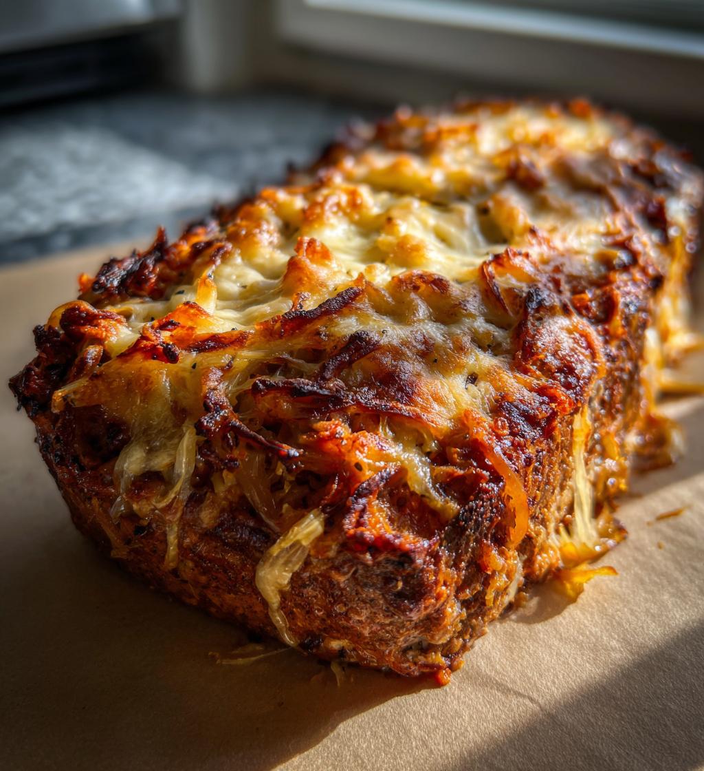 french onion meatloaf a delicious twist on a classic