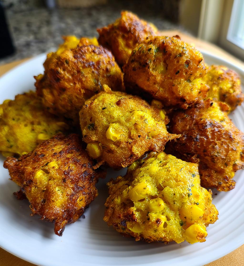 fried cornbread fritters