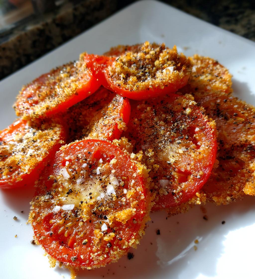 fried red tomatoes 2