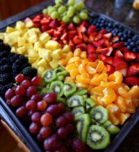 fruit platter thanksgiving