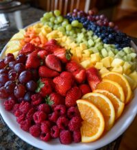 fruit tray for thanksgiving