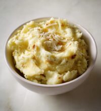 garlic parmesan mashed potatoes