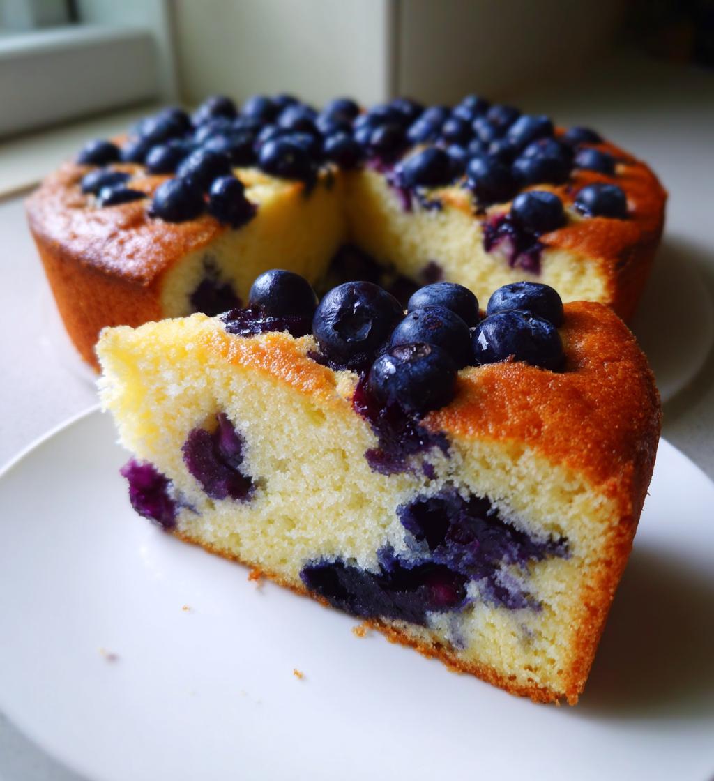 german blueberry cake
