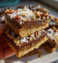 german chocolate pecan pie bars