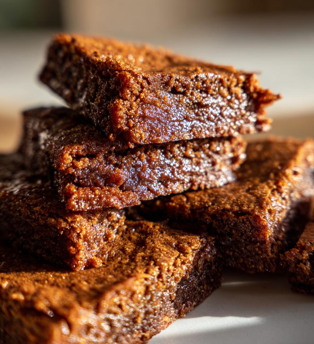 gingerbread cookie bars