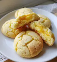gluten free lemon curd cookies