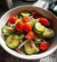 grandmas cucumber salad