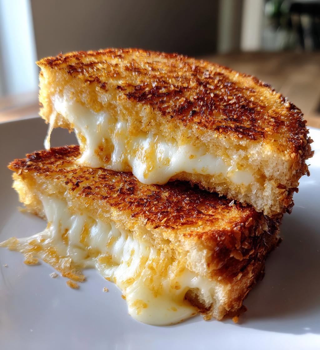 grilled cheese sandwich - detail 1