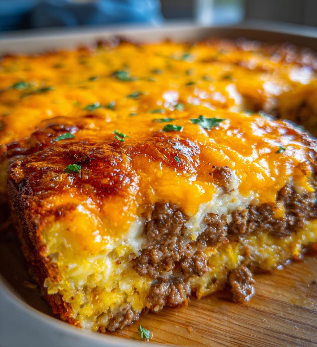 hamburger hash brown casserole