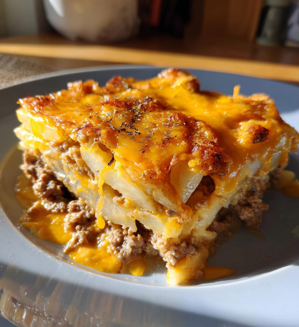 hamburger potato casserole