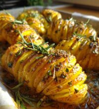 hasselback potatoes recipe
