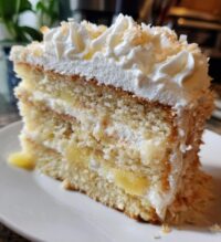 hawaiian wedding cake with whipped cream cheese frosting