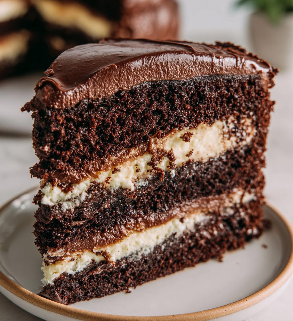 Hershey s Chocolate Cake With Cream Cheese Filling Delight Vihaad Recipes