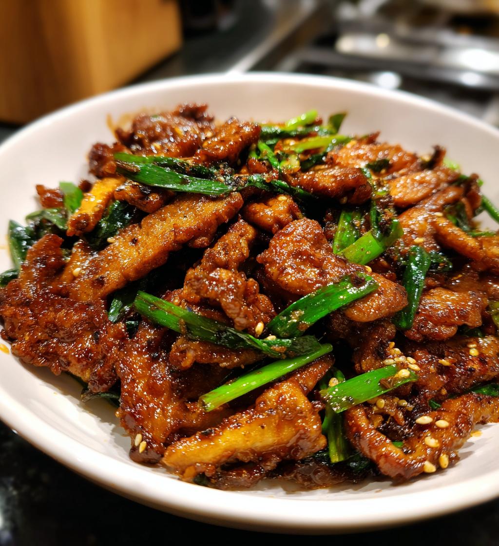 homemade chicken bulgogi - detail 1