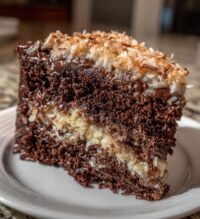 homemade german chocolate cake