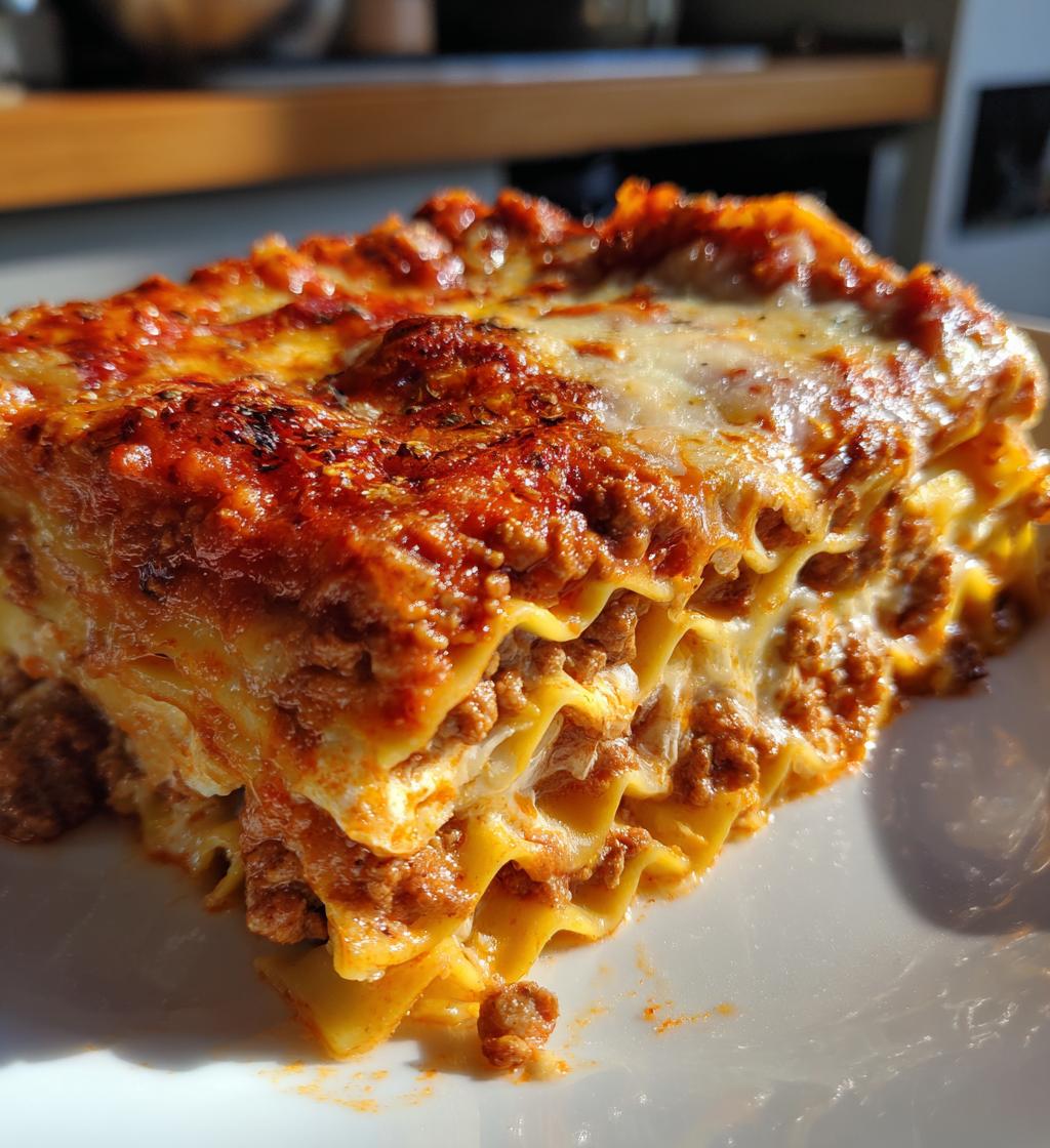 homemade lasagna