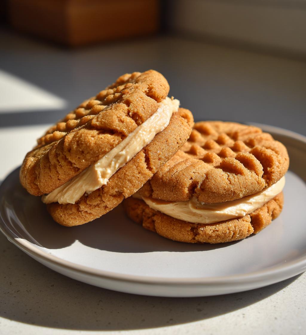 homemade nutter butter cookies