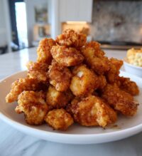 homemade popcorn chicken