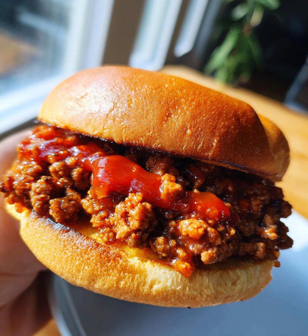 homemade sloppy joes