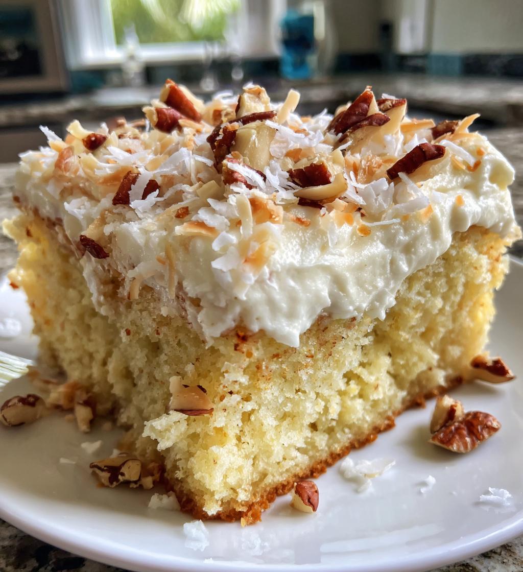 italian cream sheet cake