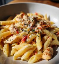 italian creamy chicken pasta