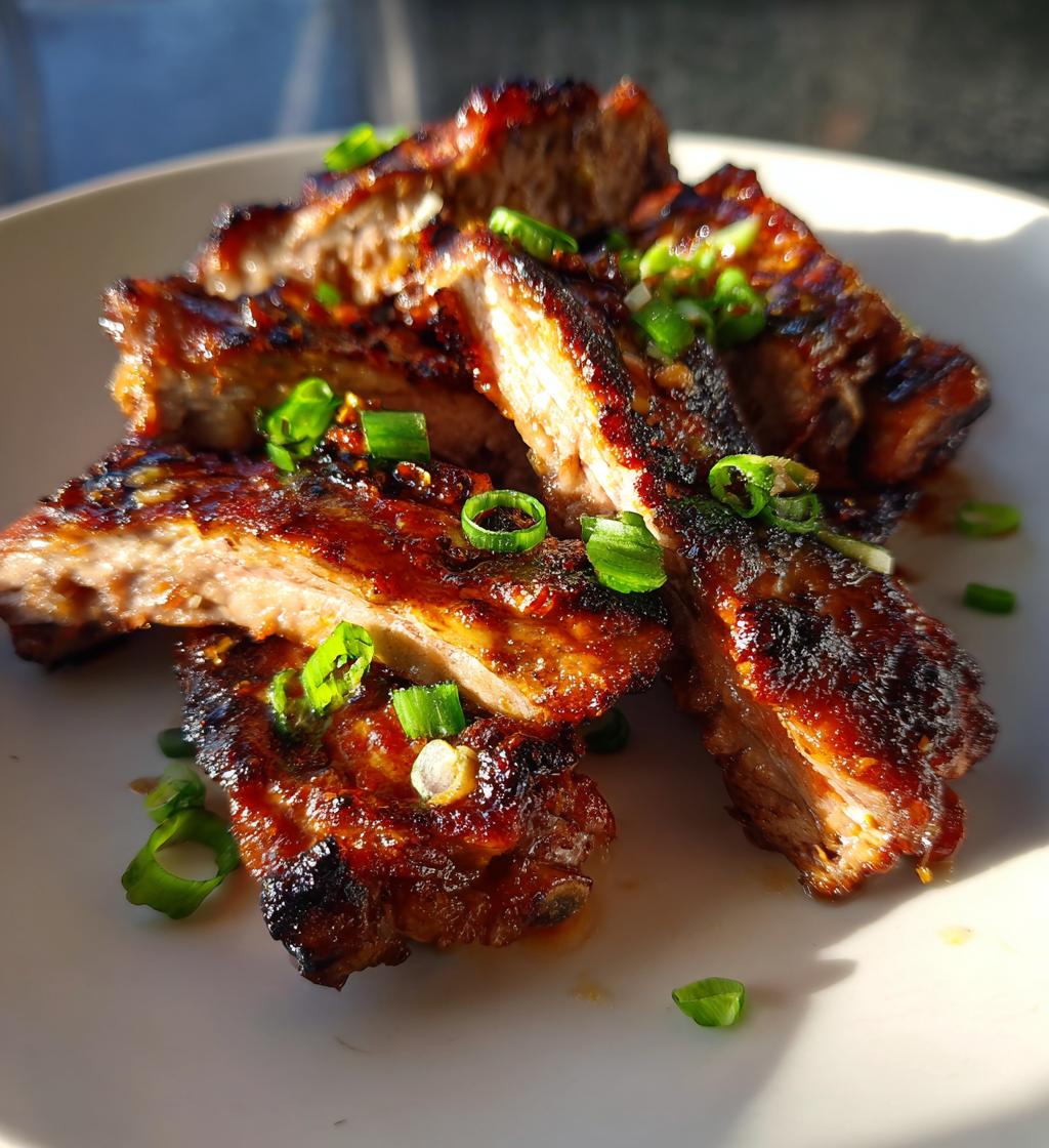korean country ribs - detail 1