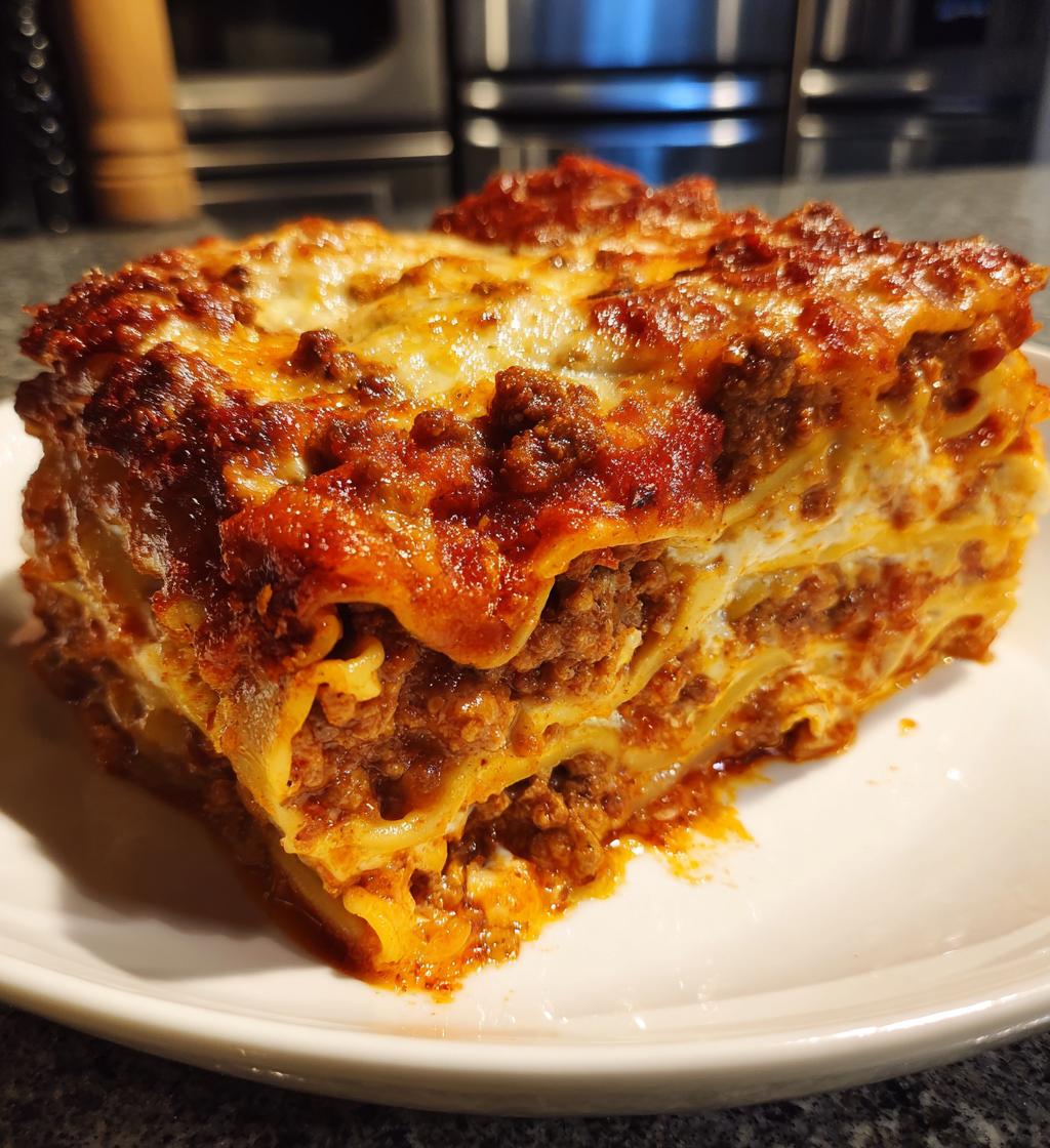lasagna casserole - detail 1