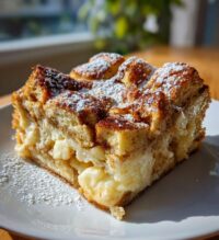 lemon cheesecake french toast casserole