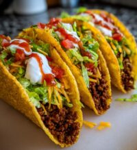loaded cheesy pocket tacos