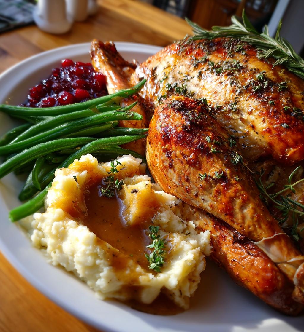 menu for thanksgiving dinner