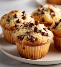 mini chocolate chip muffins