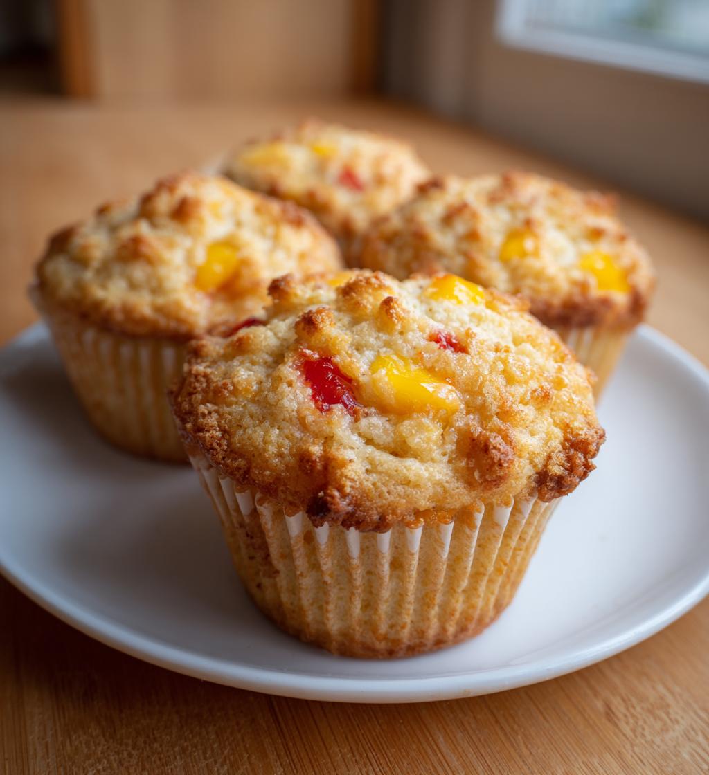 nectarine muffins