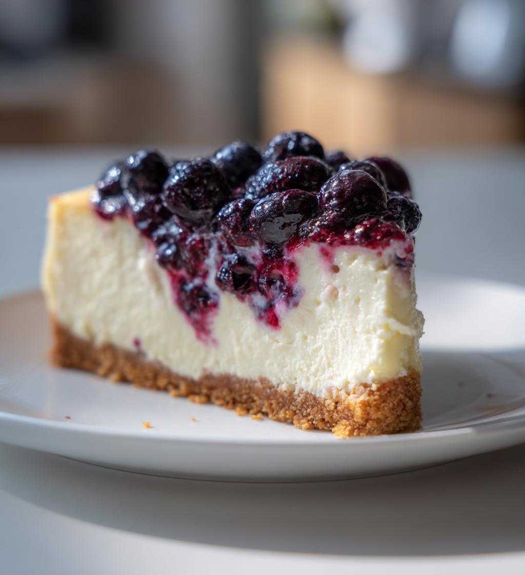 no bake blackberry cheesecake