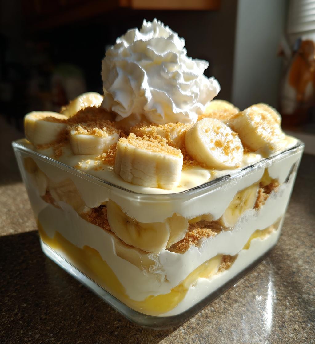 old fashioned banana pudding