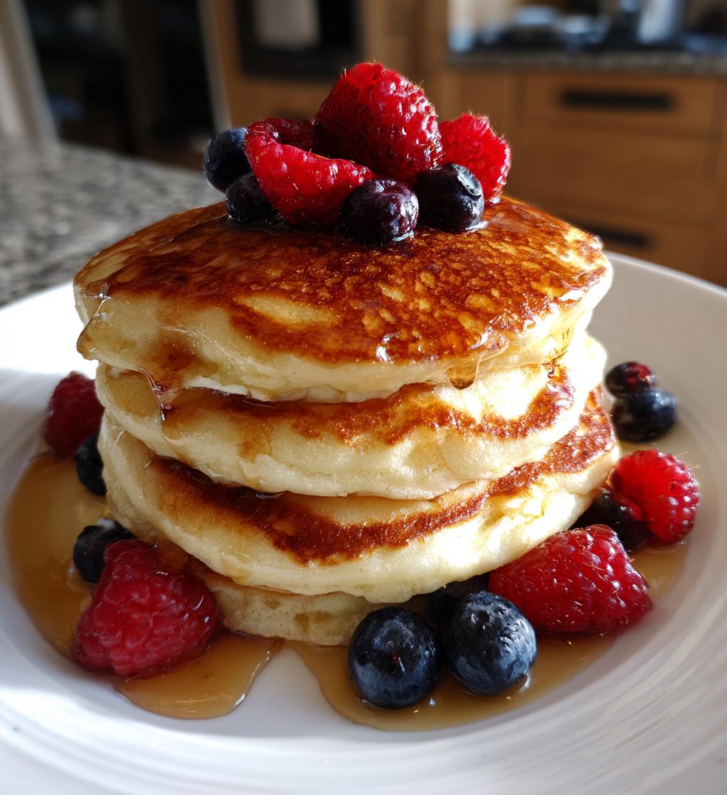 old fashioned pancakes recipe