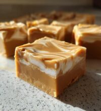 old fashioned peanut butter fudge with marshmallow