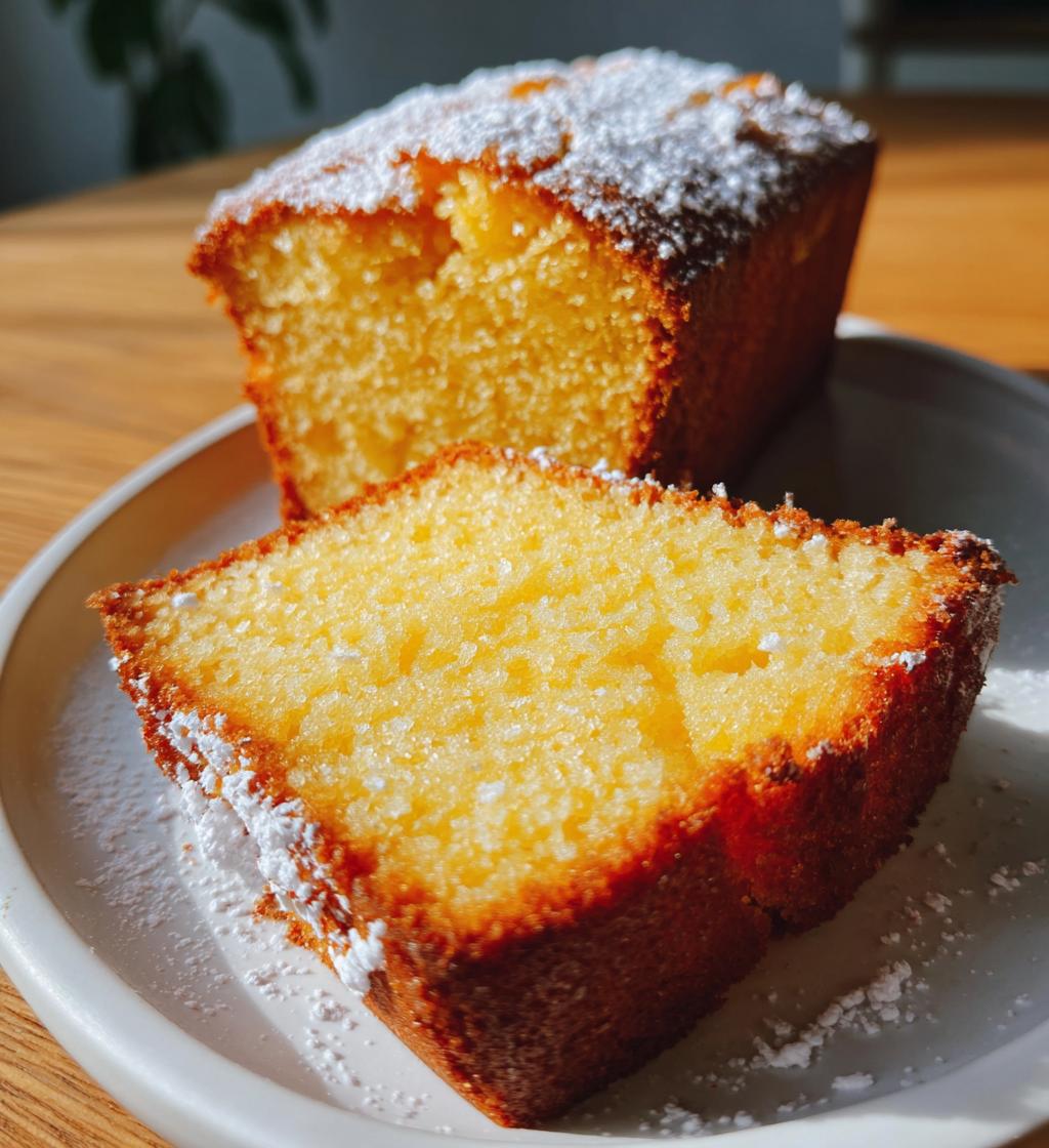 old fashioned sour cream pound cake - detail 1