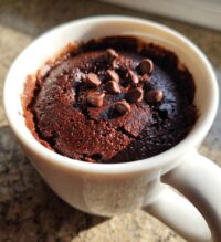 one minute protein brownie