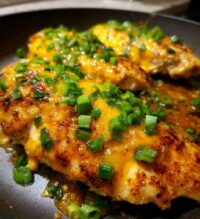 one pan cheesy jalapeno chicken