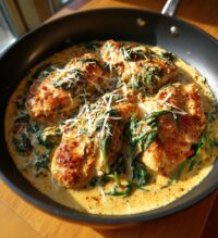 one pot creamy parmesan chicken recipe