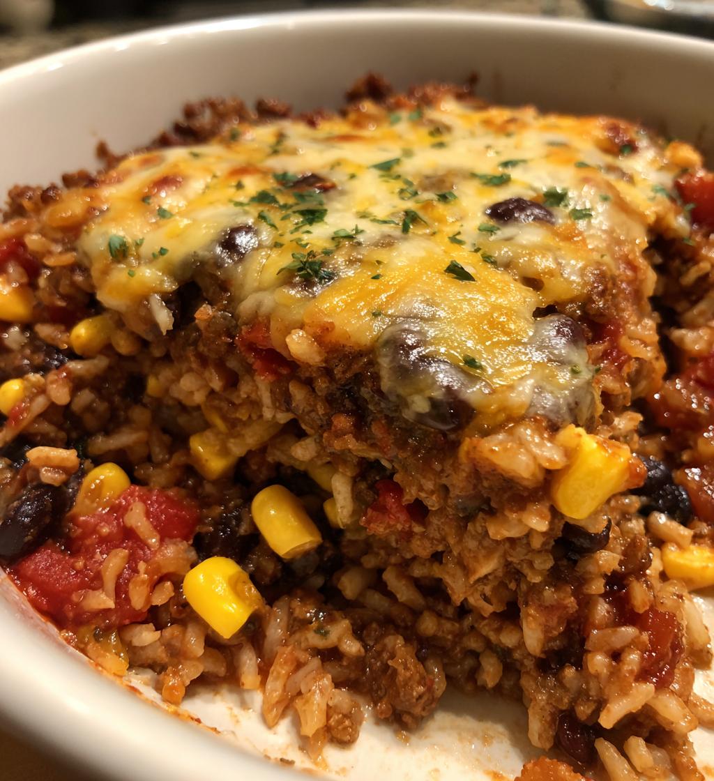 one pot mexican rice casserole
