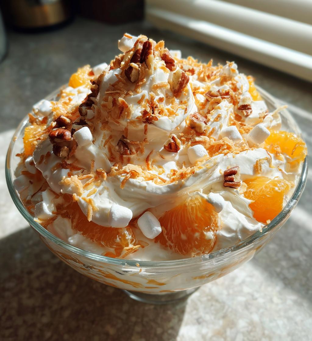 orange dreamsicle salad